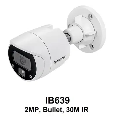 Image for IB639 Bullet Camera, 2 MP Fixed Lens 30m IR