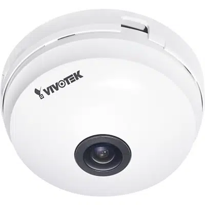 изображение для FE8180 Fisheye Network Camera, 5 MP, 360° Surround View, Pixel Calculator, Compact Size