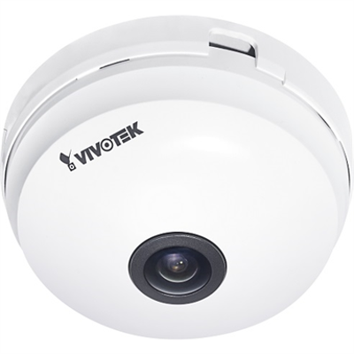 Image for FE8180 Fisheye Network Camera, 5 MP, 360° Surround View, Pixel Calculator, Compact Size