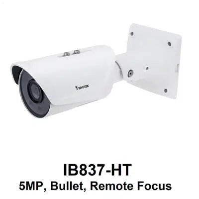 Image for IB837-HT Bullet Camera, 5 MP Zoom Lens 30m IR