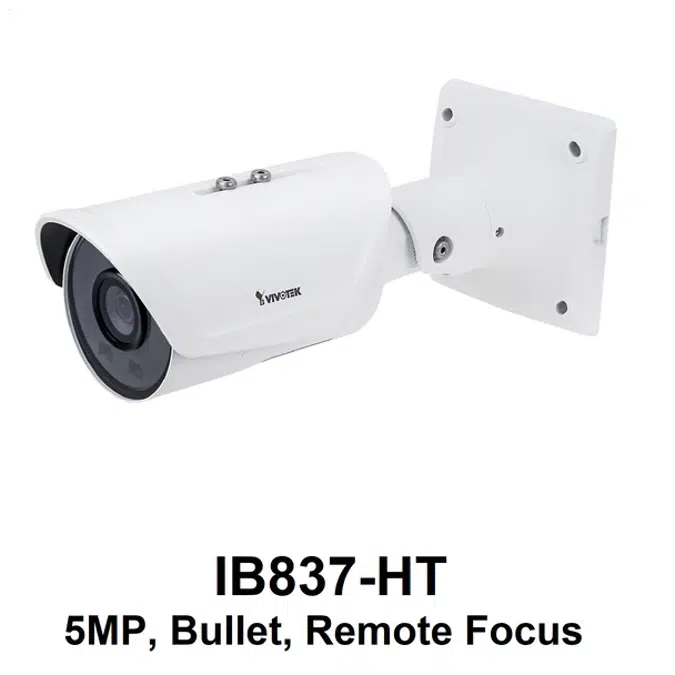 IB837-HT Bullet Camera, 5 MP Zoom Lens 30m IR