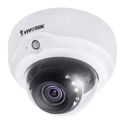 Image for FD9181-HT Fixed Dome Network Camera, 5MP, H.265, Smart Stream II, 1080p 60 fps, WDR Pro, SNV, PIR, P-iris, 30M IR