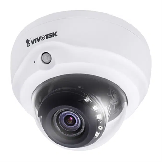 FD9181-HT Fixed Dome Network Camera, 5MP, H.265, Smart Stream II, 1080p 60 fps, WDR Pro, SNV, PIR, P-iris, 30M IR