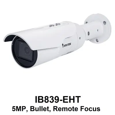 Image for IB839-EHT Bullet Camera, 5 MP Zoom Lens 30m IR