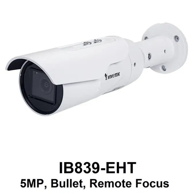 IB839-EHT Bullet Camera, 5 MP Zoom Lens 30m IR
