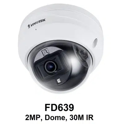 Image for FD639 Dome IP Camera, 2 MP Fixed Lens 30m IR