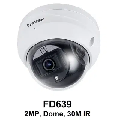 Image pour FD639 Dome IP Camera, 2 MP Fixed Lens 30m IR