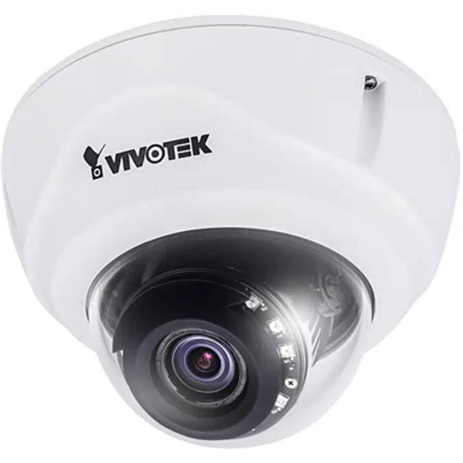 FD8382-TV Fixed Dome IP Camera, 5MP, 30M IR, WDR Enhanced, 3DNR, P-iris, Remote Focus, IP66, IK10,  Smart Stream, Smart IR, Video Rotation, Defog