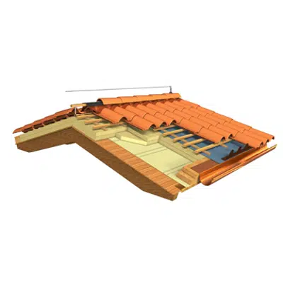 Image for Roof system for clay tile Coppo Domus