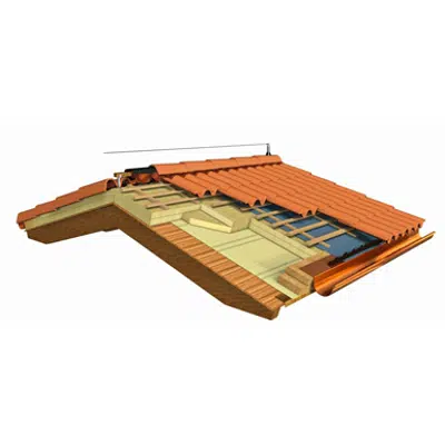 Image for Roof system for concrete tile Coppo di Grecia
