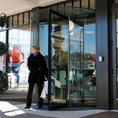 billede til BoonAssist TQ (USA) Manual Revolving Door with Power Assist