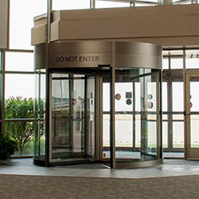 Tourlock 120S (USA) One-Way High Security Revolving Door