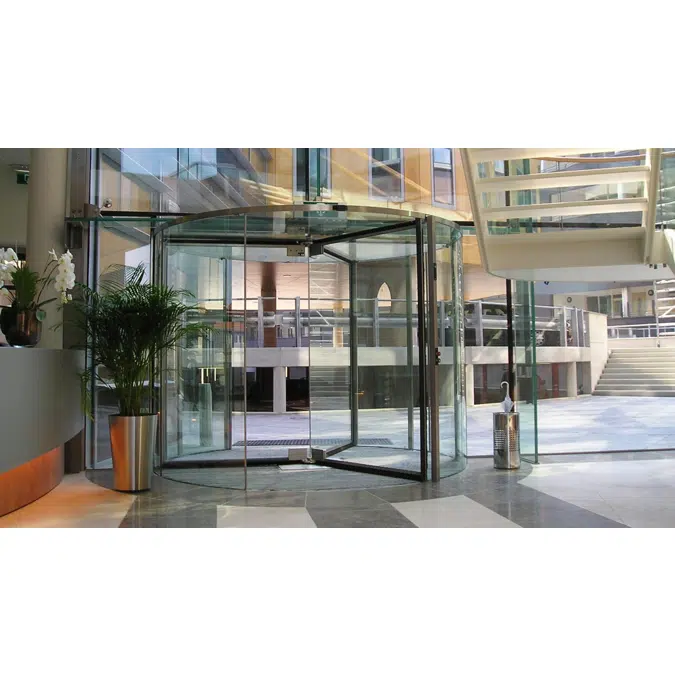 Crystal Tourniket - All Glass - Revolving Door | (EMEA-ASIA)