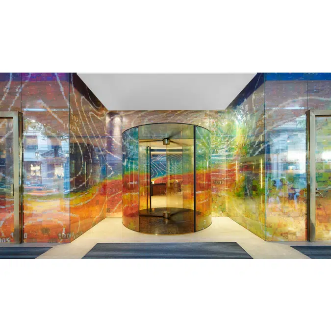 Crystal Tourniket - All Glass - Revolving Door | (EMEA-ASIA)