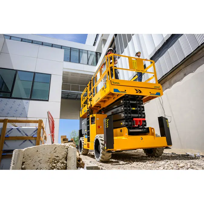 HS 21 E PRO - Electric rough terrain scissors - MEWP