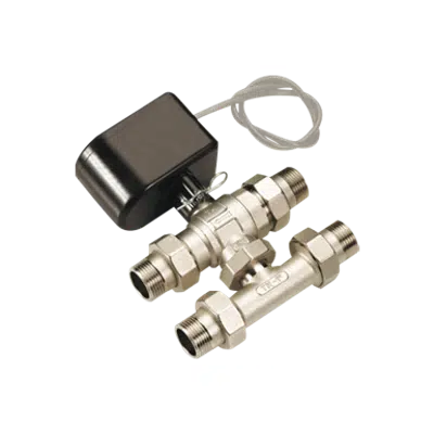 Image for 2136 _ 3-way motorized ball valve with bypass and servocontrol