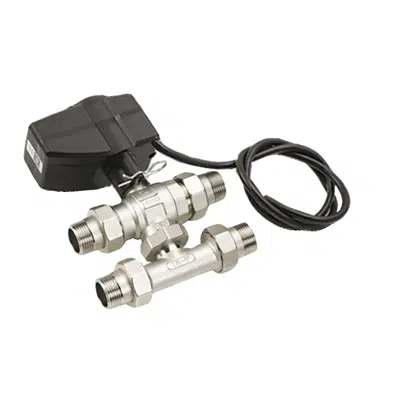 obraz dla 2136 _ 3-way motorized ball valve with bypass and servocontrol