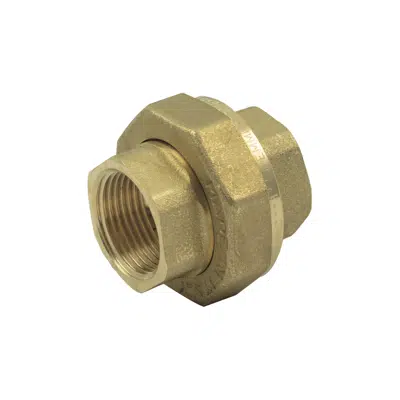 1557 _ Generic 3-piece straight fitting with conical sealing Female/Female 的圖片