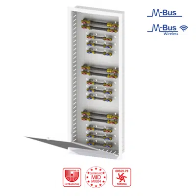 Image for SHORTY 6502TRIO-3C_ Consumption metering modules 3 Way, 3 unit