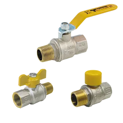 Image for 2201G-2221G-2241G _ URAGANO Full bore ball valves for GAS male/female
