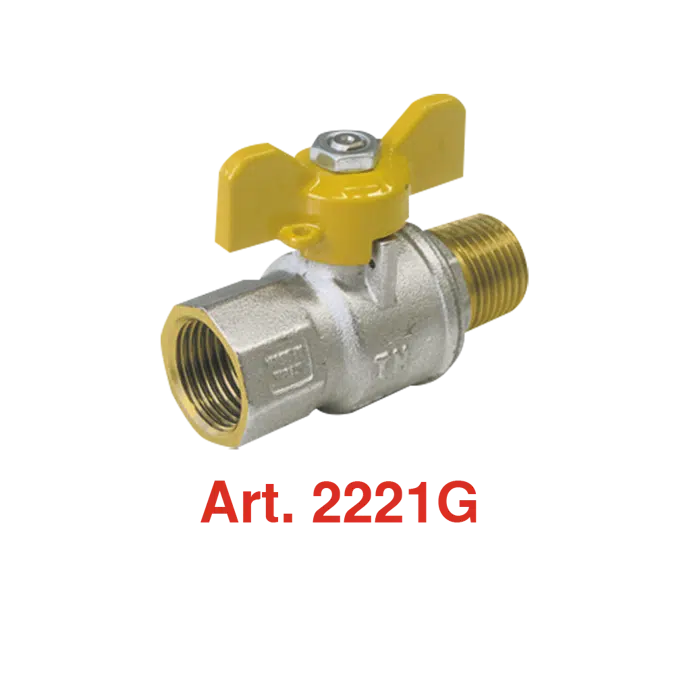 2201G-2221G-2241G _ URAGANO Full bore ball valves for GAS male/female