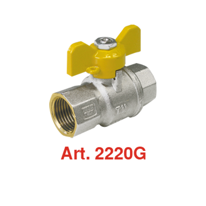 2200G-2220G-2240G _ URAGANO Full bore ball valves for GAS female/female