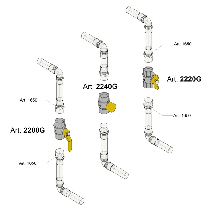 2200G-2220G-2240G _ URAGANO Full bore ball valves for GAS female/female