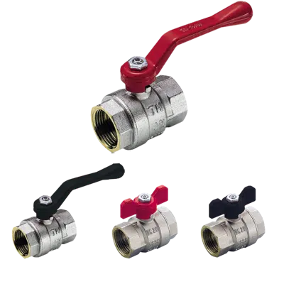 Image for 2310 -2310N-2320-2320N _ SCIROCCO full bore ball valve female/female with aluminium handle