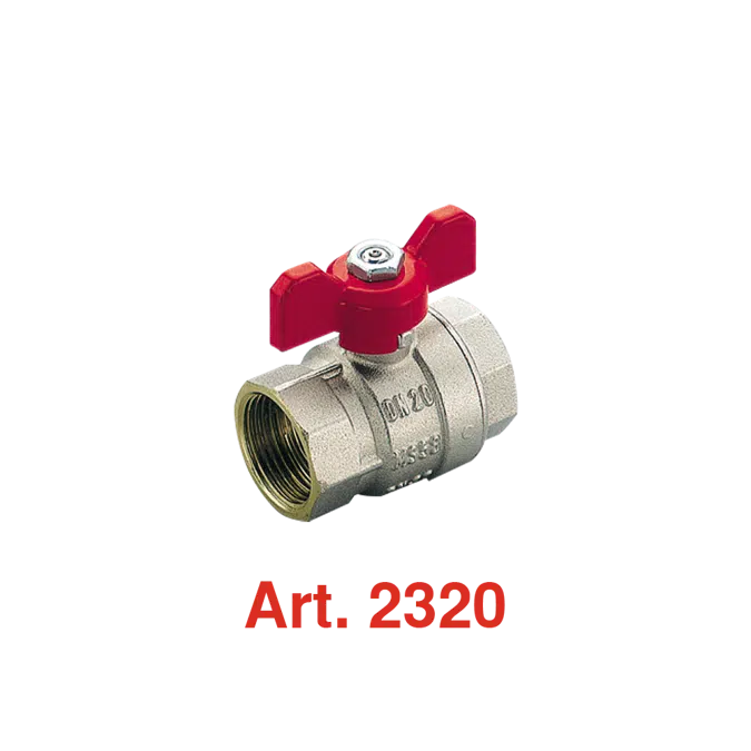 2310 -2310N-2320-2320N _ SCIROCCO full bore ball valve female/female with aluminium handle