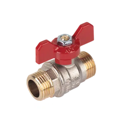 Image for 2372 - 2372B - 2382 - 2382B _ MISTRAL standard bore ball valve male/male with aluminium T handle