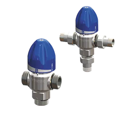 4738 - 4739 _ Thermostatic mixing valve for hot domestic water with male thread için görüntü