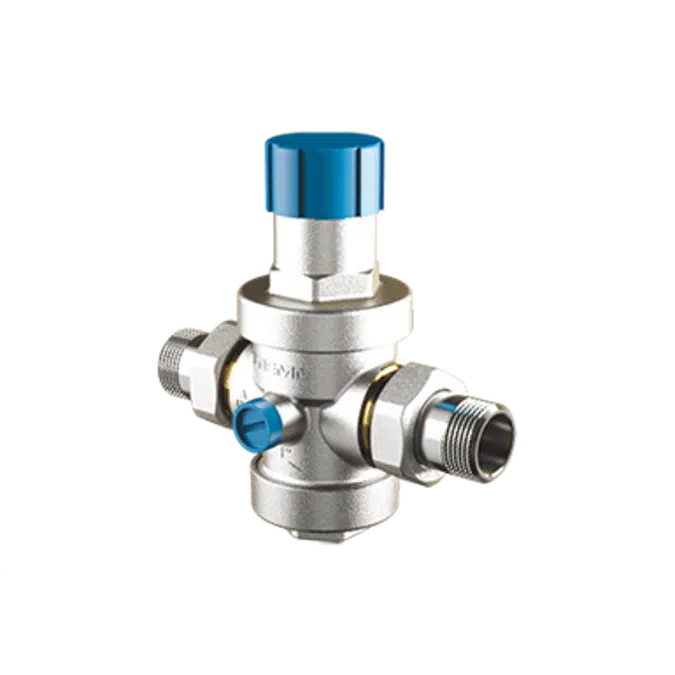 3108N_ Pressure reducer with piston male/male