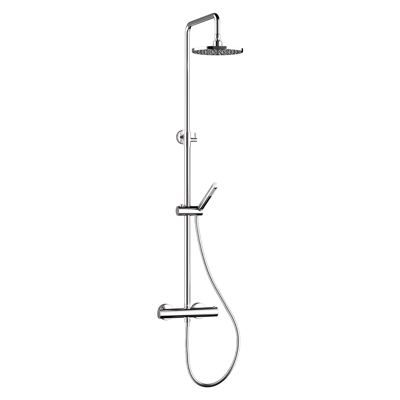 Image for DC012_ Wall mounted shower column - Round