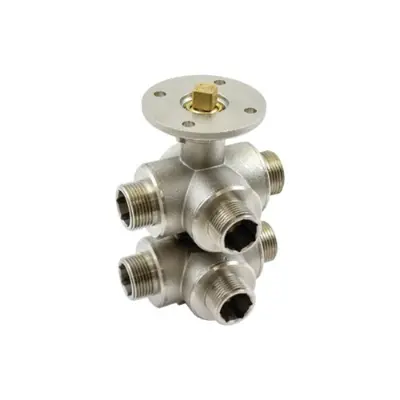 Image pour 2130SM_Motorized 6-way ball valve for heating/cooling management