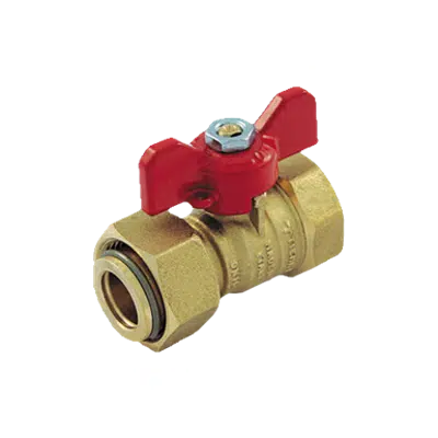 2263 _ Ball valve for WATER female /loose nut and T handle 이미지