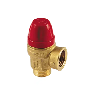 Image for 1918-1928 _ Safety valve for heating and sanitary systems male/female