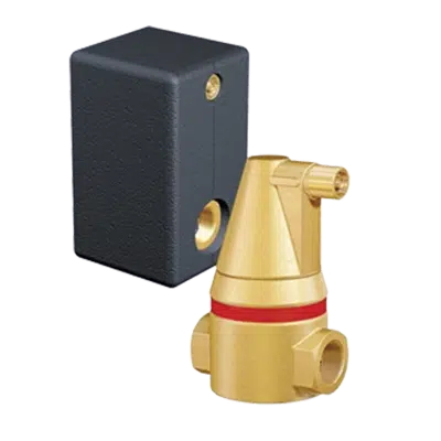 Image pour 5570 _ Désaérateur automatique de bulles ou micro-bulles d'air avec isolation et connexions femelle /femelle