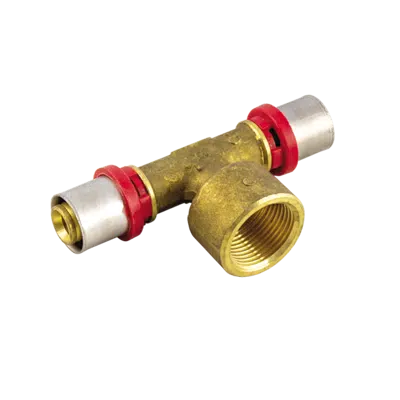 Image for 1659 _ T press fitting FEMALE for multi-layer pipe