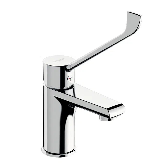 TN01LC_ Wash basin mixer with long lever