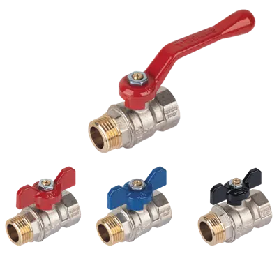 Image for 2361-2371-2371B-2371N _ MISTRAL standard ball valve male/female with aluminium handle