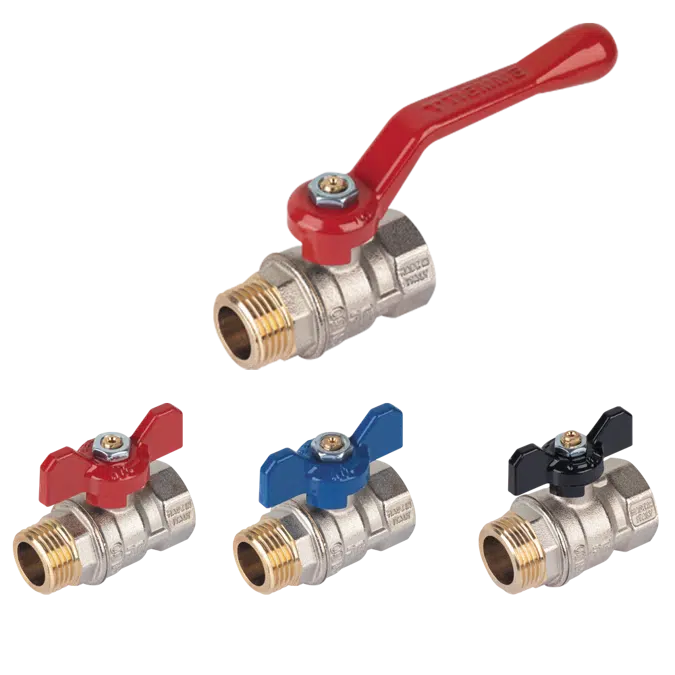 2361-2371-2371B-2371N _ MISTRAL standard ball valve male/female with aluminium handle