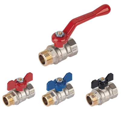 bild för 2361-2371-2371B-2371N _ MISTRAL standard ball valve male/female with aluminium handle
