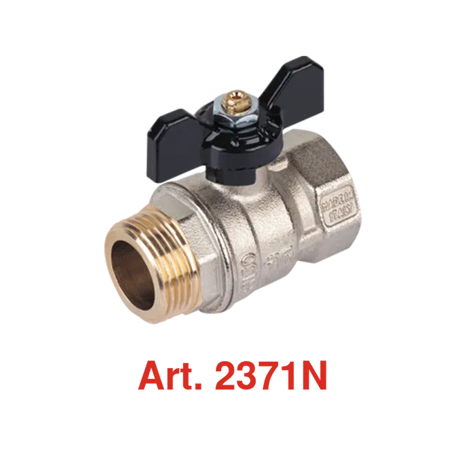 2361-2371-2371B-2371N _ MISTRAL standard ball valve male/female with aluminium handle