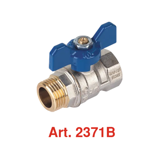 2361-2371-2371B-2371N _ MISTRAL standard ball valve male/female with aluminium handle