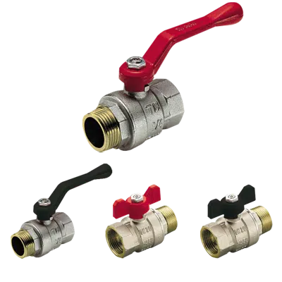 Image pour 2311-2321 _ SCIROCCO full bore ball valve male/female with aluminium handle