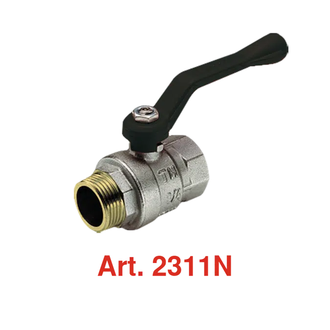 2311-2321 _ SCIROCCO full bore ball valve male/female with aluminium handle