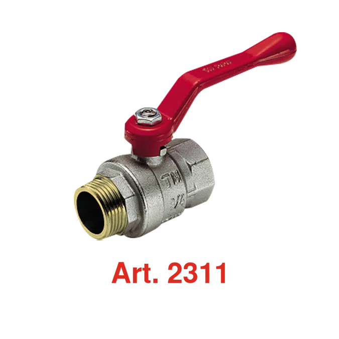 2311-2321 _ SCIROCCO full bore ball valve male/female with aluminium handle