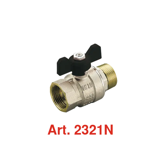 2311-2321 _ SCIROCCO full bore ball valve male/female with aluminium handle