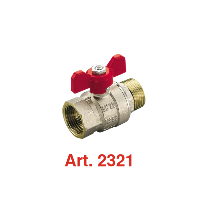 2311-2321 _ SCIROCCO full bore ball valve male/female with aluminium handle