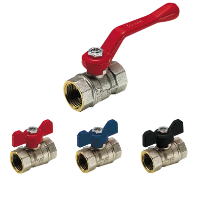 Obrázek pro 2360-2370-2370B-2370N _ MISTRAL standard ball valve female/female with aluminium handle